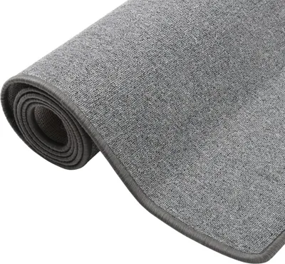Produktbild von vidaXL Teppichläufer Dunkelgrau 50x300 cm