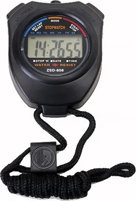 Produktbild von Stoppuhr, die stoppuhr,professionelle 0,01-Sekunden-Zeitmessung, wasserdichte digitale Sport-Stoppuhr für Schwimm-, Lauf- und Trainings