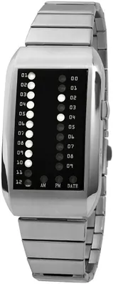 Produktbild von Shaghafi Herrenuhr mit Edelstahlarmband