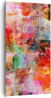 Produktbild von Bild auf Leinwand - Leinwandbild - Abstraktion modern - 65x120cm - Wand Bild - Wanddeko - Leinwanddruck - Bilder - Kunstdruck - Wanddekoration - Leinwand bilder - Wandkunst - PA65x120-3545