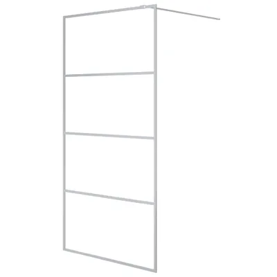 Produktbild von vidaXL Duschwand für Begehbare Dusche Silbern 100x195 cm ESG-Klarglas