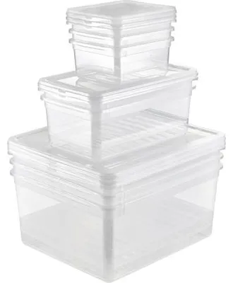 Produktbild von Aufbewahrungsboxen-Set bea keeeper, 8-teilig, PP