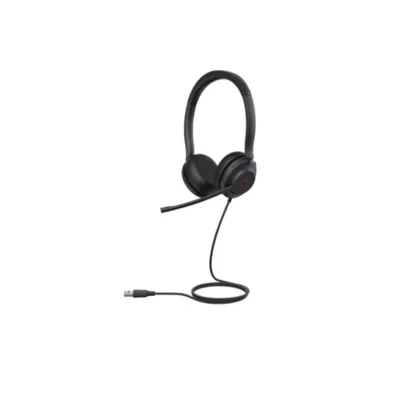 Produktbild von Yealink UH35 Dual Teams USB-A Headset, Kabelgebunden, Büro/Callcenter, 20 - 20000 Hz, 139,5 g, Kopfhörer, Schwarz