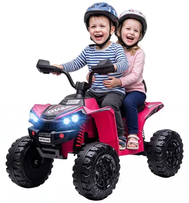 Produktbild von AIYAPLAY Kinder Quad Elektro 24V 2-Sitzer Elektro ATV 4–6 km/h Lithium-Akku