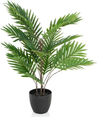 Obrázek produktu pro hjh OFFICE umělá rostlina ARECA umělá rostlina palma výška 70,0 cm dekorace