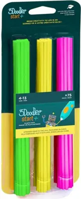 Produktbild von 3Doodler Start 3DS-ECO-MIX4-75 3D-Druckmaterial Kompostierbarer Kunststoff Grün