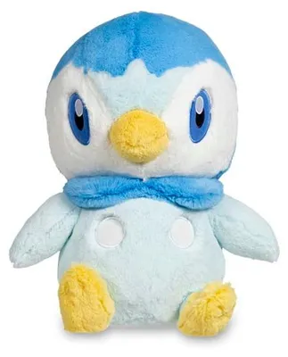 Produktbild von Pokémon Center Plinfa (Piplup) Kuschelige Freunde Plüsch – 34 cm