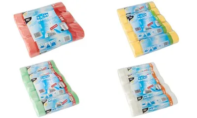Image de PAPSTAR Sacs poubelle HDPE avec cordon de serrage 20 litres