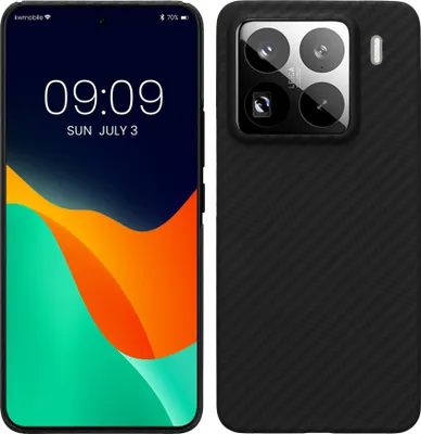 Produktbild von kwmobile KLB0000261W001C, Cover, Xiaomi, 15 Pro, Schwarz