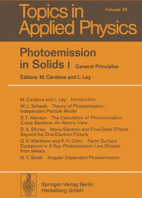 Produktbild von Photoemission in Solids I
