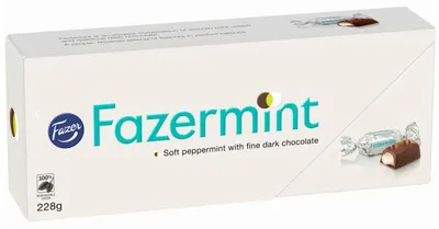 Productafbeelding van Fazer Fazermint Chocolates 228 g