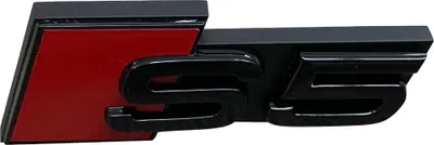 Zdjęcie produktu dla Oryginalny emblemat z logo Audi S5 A5 Black Edition w kolorze czarnym