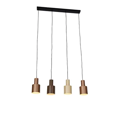 Image de Suspension Trio Leuchten, modèle AGUDO, douille E27, multicolore, métal