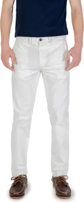 Image de Pantalon Borghese pour homme, blanc 486213 : Taille - 54 Taille : 54
