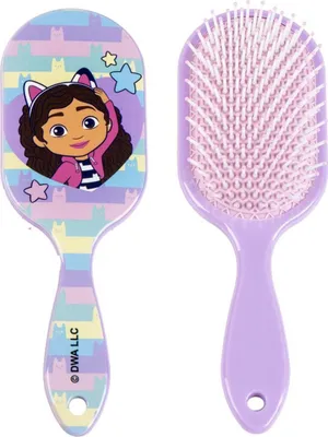Produktbild von Gabby’s Dollhouse Haarbürste – Rechteckige Kinderbürste für Mädchen