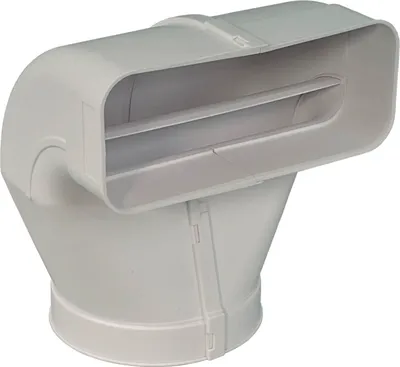 Produktbild von OPTIMAIRO Duo-Umlenkung 222 x 89/NW 150 Kunststoff weiß