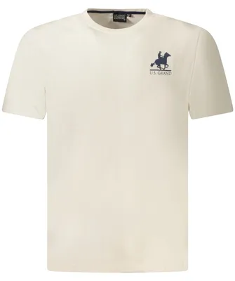 Immagine prodotto di Maglietta da uomo U.S. GRAND POLO beige AU02647_BE17SABBI: Taglia - M Taglia: M