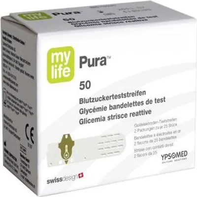 Obrázek produktu pro Mylife Pura Testovací proužky na glykémii 50 ks