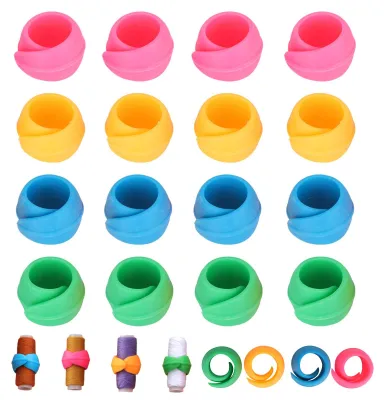 100 Silikon-Spulenklemmen für Näh- und Stickmaschinenspulen