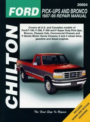 Immagine prodotto di Ford Pick-ups & Bronco ('80- '96) (Chilton)