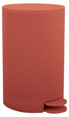 Produktbild von MSV kleiner Treteimer - terracotta - 3L - 15x27 cm