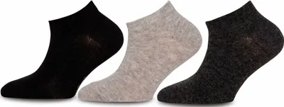 Produktbild von Ewers - Jungen / Herren Sneakersocken 3er-Pack Gr. 43-45 Unifarben