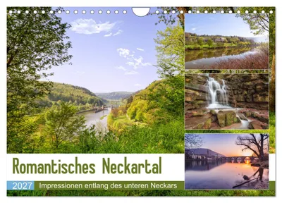 Produktbild von Romantisches Neckartal (Wandkalender 2027 DIN A4 quer), CALVENDO Monatskalender