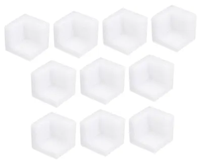 Schaumstoff-Eckenschutz 6,8x6,5x6,5 cm, 30 Stück, weiß