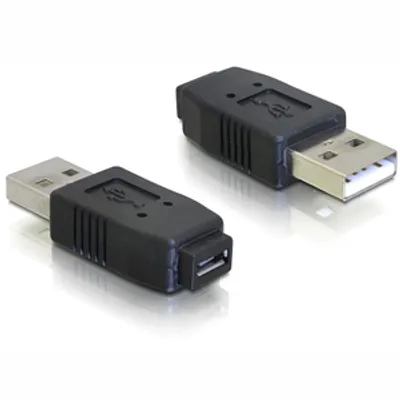 Produktbild von Delock - USB-Adapter - USB (M) zu Mikro-USB Typ AB (W)