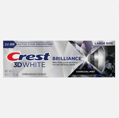 Produktbild von Crest | Zahnpasta - Mit AktivKohle - 130 G - Zahnaufhellung - 3d Weiß - Mundhygiene