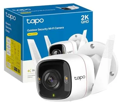 Obrázok produktu pre TP-Link Tapo C320WS Vonkajšia IP kamera 2K 4 MP Wi-Fi Ethernet IP66 Nočné videnie Obojsmerný zvuk MicroSD