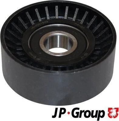 Produktbild von JP GROUP 1518301000 Spannrolle Keilrippenriemen 70mm für FORD Fiesta Mk4 Schrägheck (JAS, JBS) KA (RB) FIESTA III (GFJ) Escort VI Schrägheck