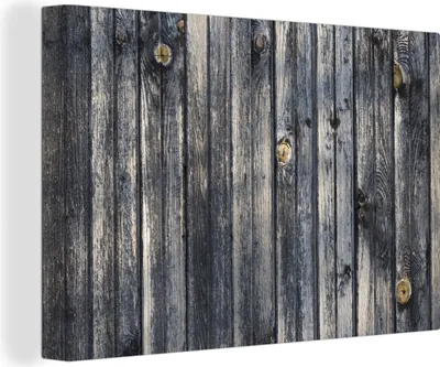 Produktbild von OneMillionCanvasses® - Leinwandbilder - 140x90 cm, Hintergrund mit einer Plankenstruktur, Wandbilder Kunstdruck Wanddekoration - Foto auf Leinwand - Gemälde auf Holzrahmen