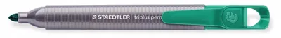 Image de Staedtler Triplus Marqueur Permanent Vert Rond
