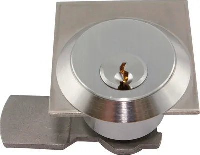 Produktbild von DORMAKABA Blechmontagezylinder 29 mm H36000 gleichsperrend Messing vernickelt