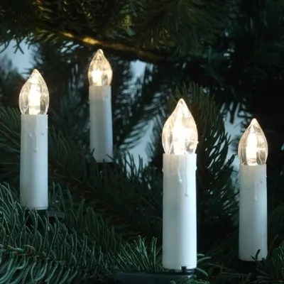Produktbild von LED Weihnachtsbaumbeleuchtung 30er außen 17,4m warmweiß mit Timer 23454