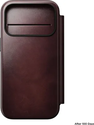 Immagine prodotto di Nomad Modern Leather Folio, bordeaux - iPhone 17 Pro
