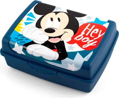 Produktbild von Brotdose aus Polypropylen mit Mickey-Motiv