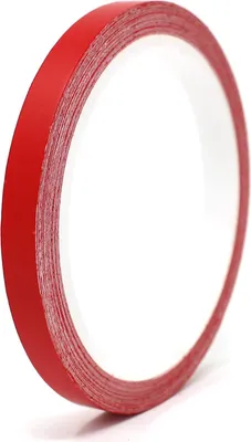 Produktbild von 10m Zierstreifen 8mm Rot Matt Dekorstreifen Auto Motorrad Boot Modellbau Klebestreifen
