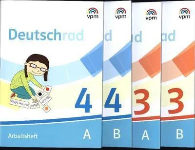 Produktbild von Deutschrad 3/4. Arbeitshefte Paket Klasse 3/4