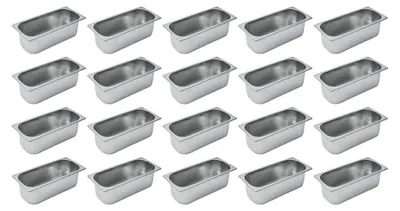 Produktbild von Eisbehälter 5 Liter 360 x 165 x 120 mm, 20 Stück im Set