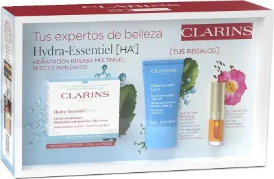 Obrázek produktu pro Clarins Hydra-Essentiel HydraQuench Cream 50ml Set 3 Piezas