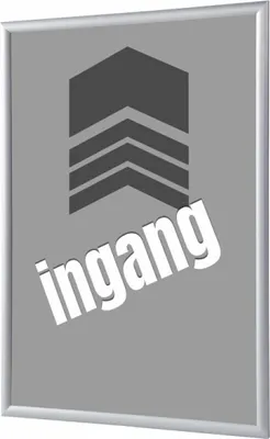 Produktbild von Showdown Klapprahmen - DIN A1 - Komplett-Set - Ingang Niederländisch - Grau/Silber