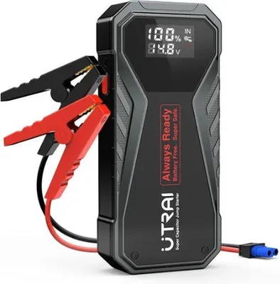 Image de Démarreur portable 1000 A, 12 V, noir, LED