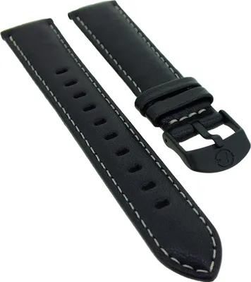 Produktbild von Timex Expedition | Uhrenarmband 18mm | Leder schwarz glatt | TW4B11200