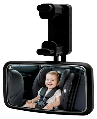 Produktbild von Rücksitzspiegel für Babys, 360° drehbar, Auto Rückbank mit Hakenclip, Rückspiegel für Kindersitz und Babyschale, konvex für die meisten Autos