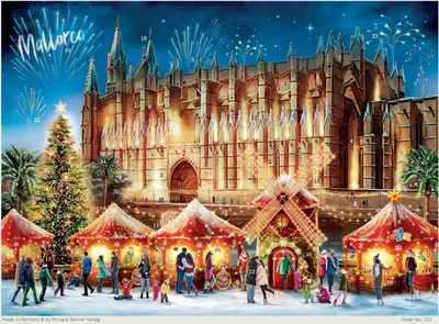 Produktbild von Adventskalender "Palma Kathedrale"