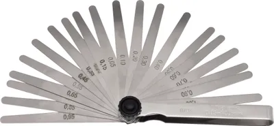 Produktbild von Elora Fühlerblattlehre, rostfrei, 13-teilig 0,05-1,00 mm, ELORA-188R-13M