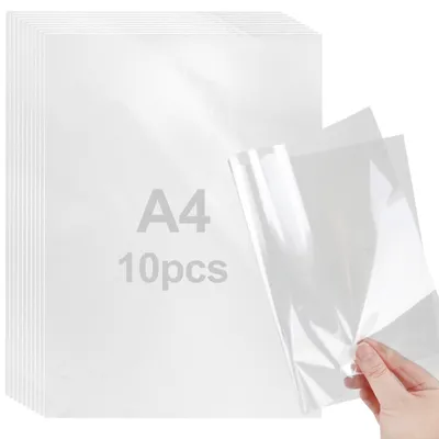 10er-Pack A4 Knetfolie, Raschelpapier, Knistertuch