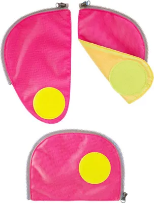 Produktbild von Ergobag Pack Sicherheitsset Pink Fluoreszierende Zip-Flächen